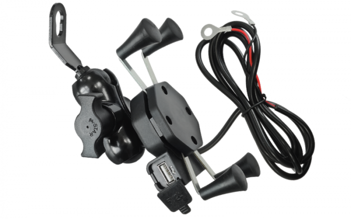 Suport Mmx Motocicletă cu Priză USB Universal