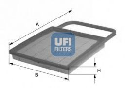 Filtru aer UFI 30.589.00 | Protecție motor