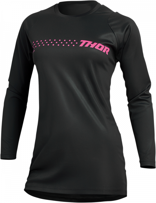 Tricou Thor Sector Minimal Negru Roz XL
