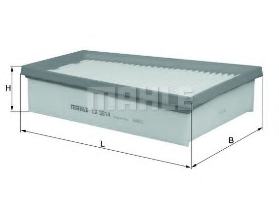 Filtru Aer Mahle LX 3014 | Motor Protejat