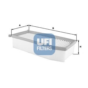 Filtru Aer UFI 30.547.00 - Puriție Superioară