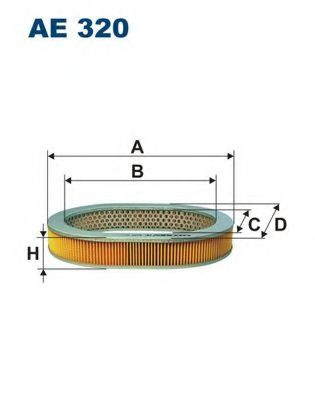 FILTRU AER FILT AE320 - Protecție Motor Honda