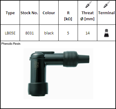 Pipa Bachelita NGK LB05F - Fiabilitate Garantată