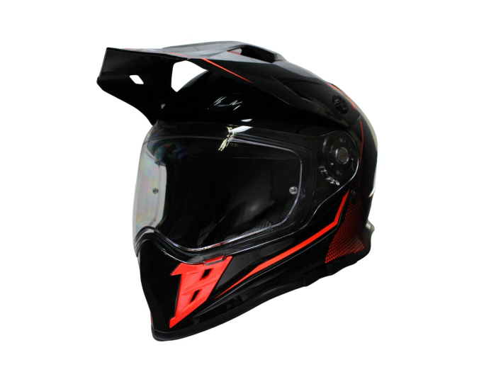 Casca Motocross VCAN H331 cu Viziera si Ochelari, XXL