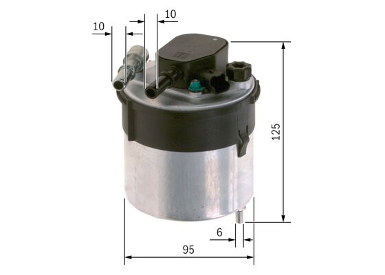 Filtru combustibil Bosch F 026 402 204