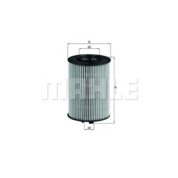 MAHLE OX 382D Filtru Ulei Original Protecție Motor