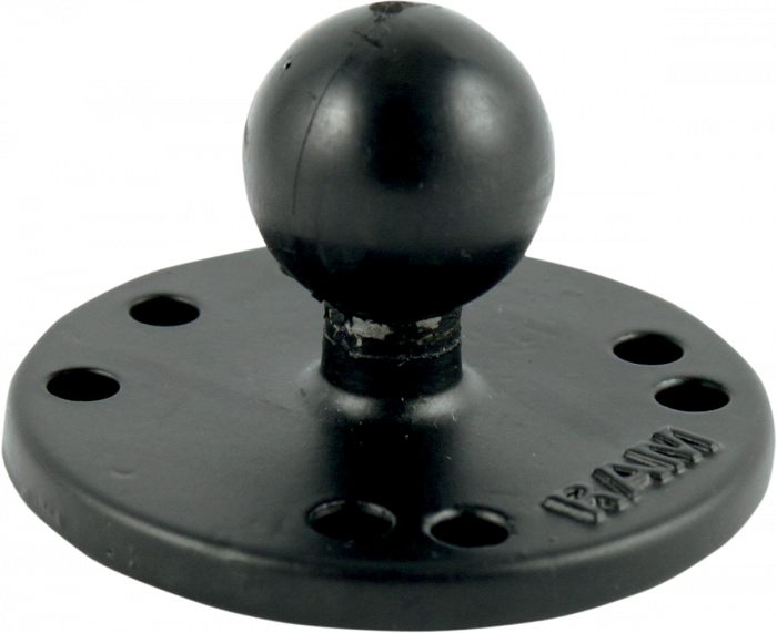 Bila Ram Mounts Rotundă Adaptor Negru 25.4mm