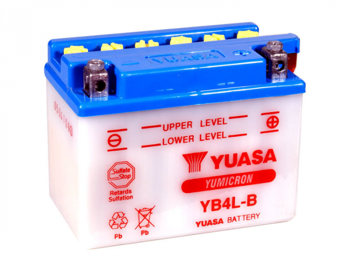 Yuasa Baterie Moto 12V 4Ah - Performanță Garantată