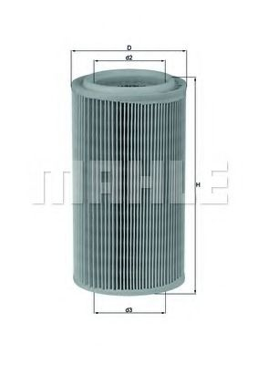 Filtru aer Mahle LX 852 - Protecție Motor