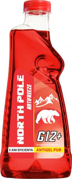 Antigel G12+ North Pole Rosu 1L Protectie -40°C
