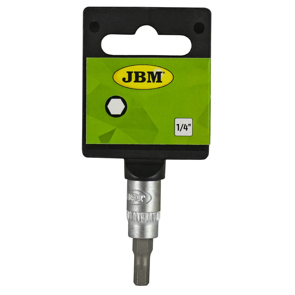 Bit Tubular Imbus 4mm 1/4" Satinat JBM