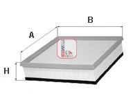 SOFIMA S 3556 A | Filtru Aer NV400, Movano, Master