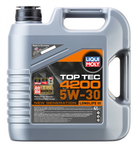 Ulei motor Liqui Moly Top Tec 4200 5W-30 4L