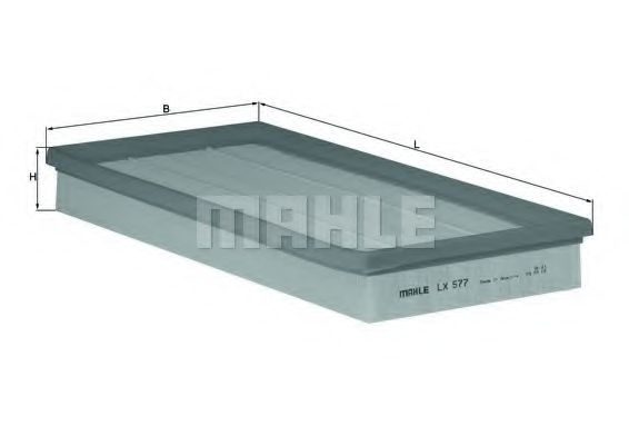 Filtru Aer Knecht LX 577 - Protecție Motor