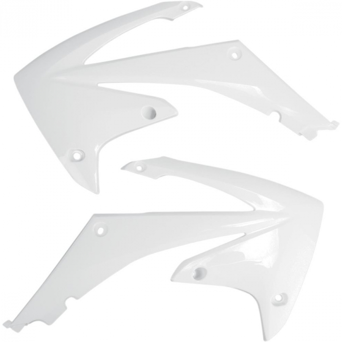 Laterale Radiator UFO Honda CRF450/CRF250 Alb