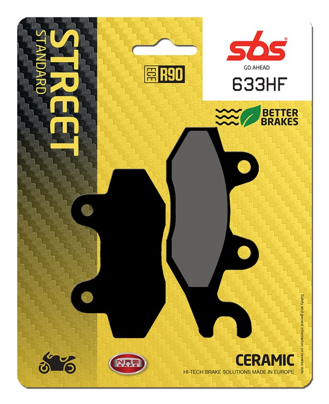 SBS placute frana ceramic - performanta de top