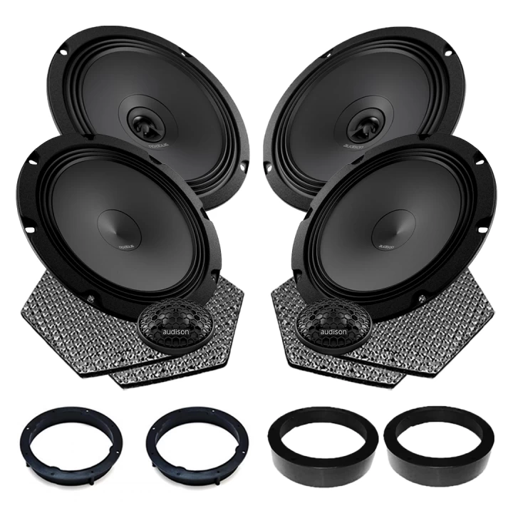 Pachet Audison Skoda Rapid | Sunet Premium 100W RMS - imagine 1