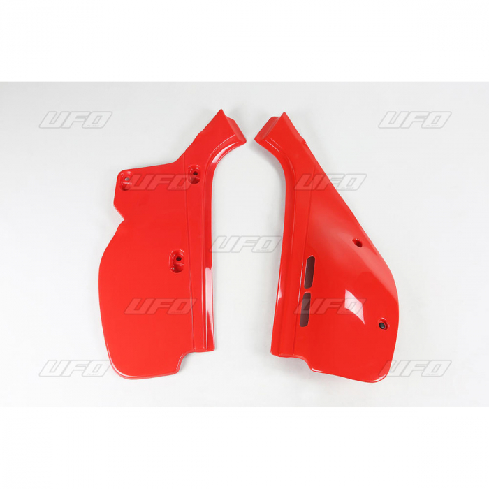 Laterale spate UFO Honda XR600R rosii - protecție optimă