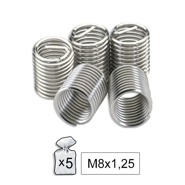 Filete M8x1.25 JBM - pas fin pentru filetare precisă