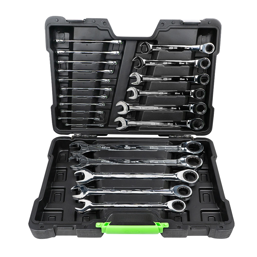Set 22 Chei Combinate cu Ratchet Jbm - Trusa Completa