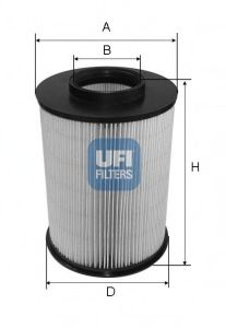 Filtru Aer UFI 27.675.00 | Protecție Motor Ford