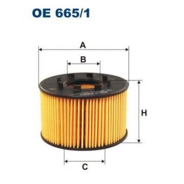 Filtru ulei Filtron OE665 - Protecție motor