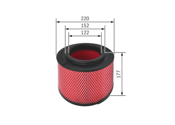 Filtru Aer Bosch Protecție Motor