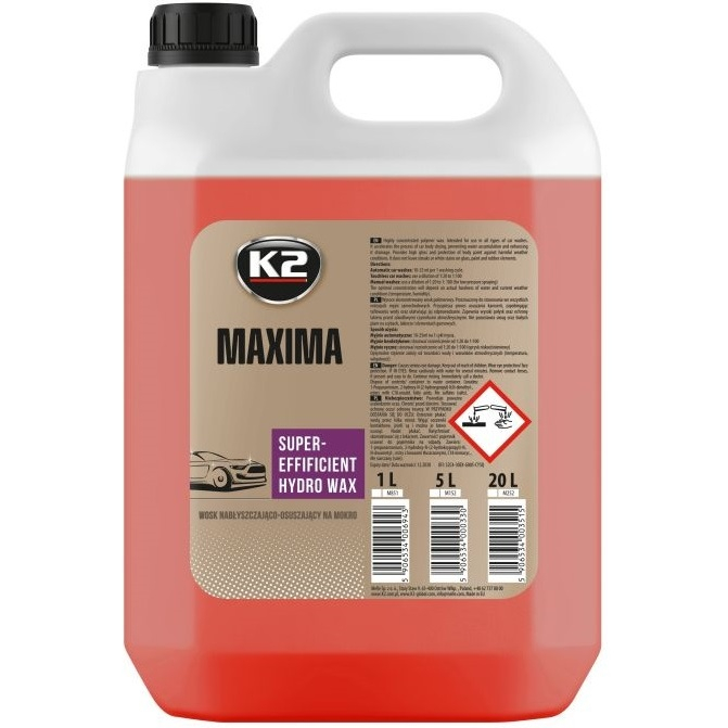 K2 Maxima Ceara Lichida 5L - Stralucire Extrema