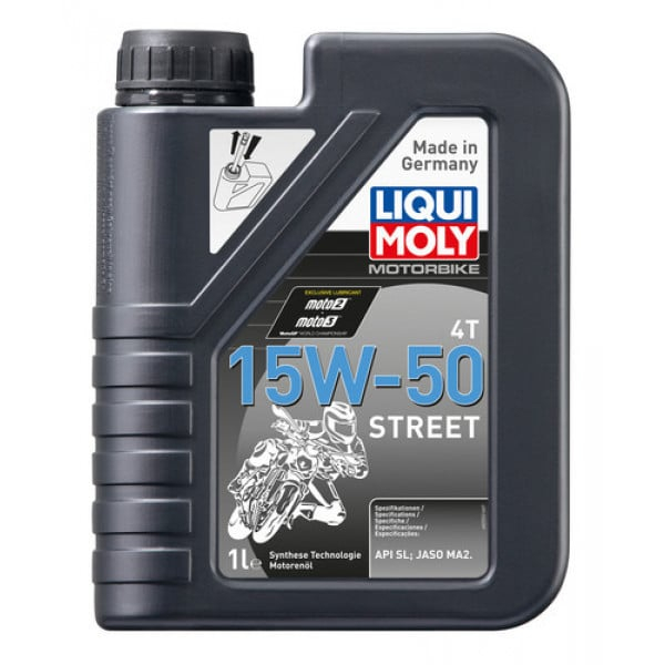Ulei Motor Liqui Moly Motorbike 4T 15W-50 Street 1L