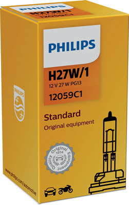 Bec Auto Philips H27W Vision | Vizibilitate Sporită