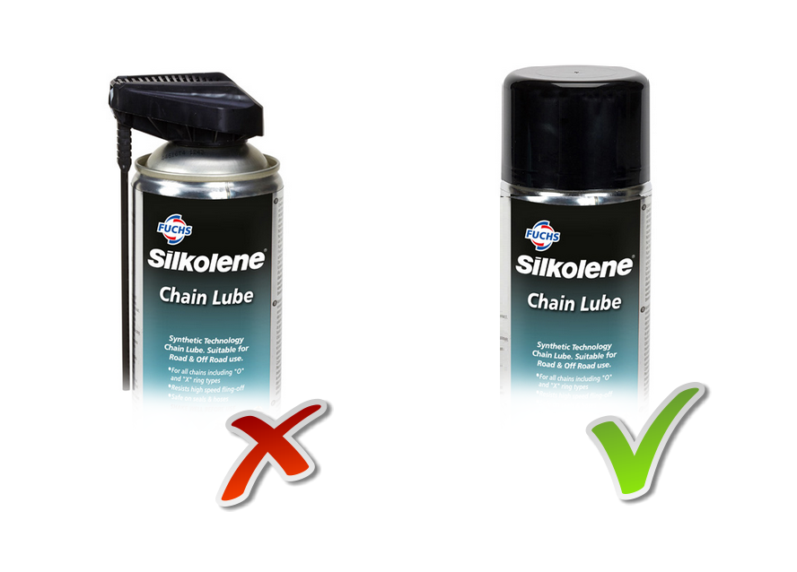 Spray lubrifiant lanț moto Silkolene Chain Lube 500ml