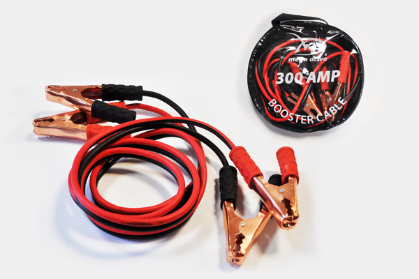 Cablu curent 300A Mega Drive, 2.5M, 12/24V, cu geanta