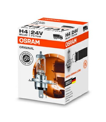 Bec Osram H4 24V - Vedere Clară și Siguranță