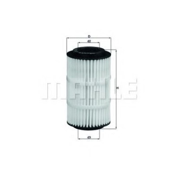 Filtru Ulei Mahle OX 345 7D Original Mercedes