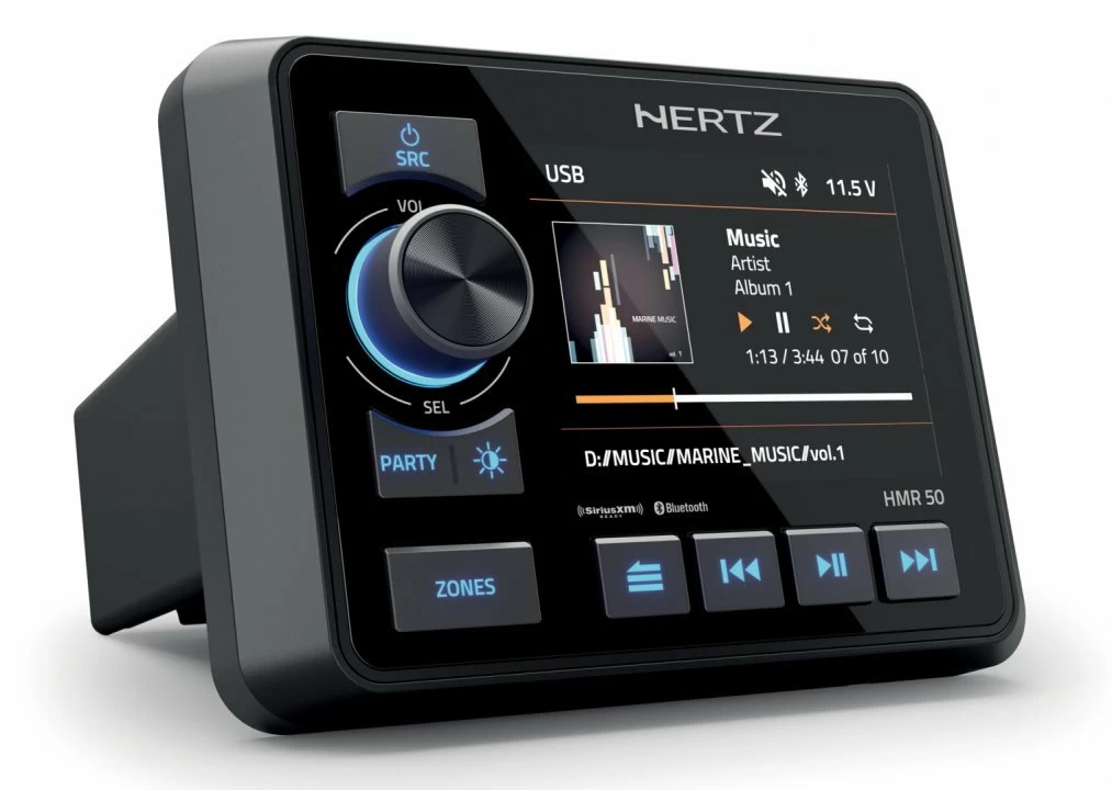 Hertz HMR 50 - Player Marine 3 Zone Audio