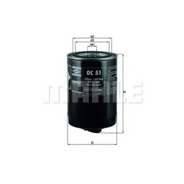 Filtru Ulei Mahle OC 51 Original
