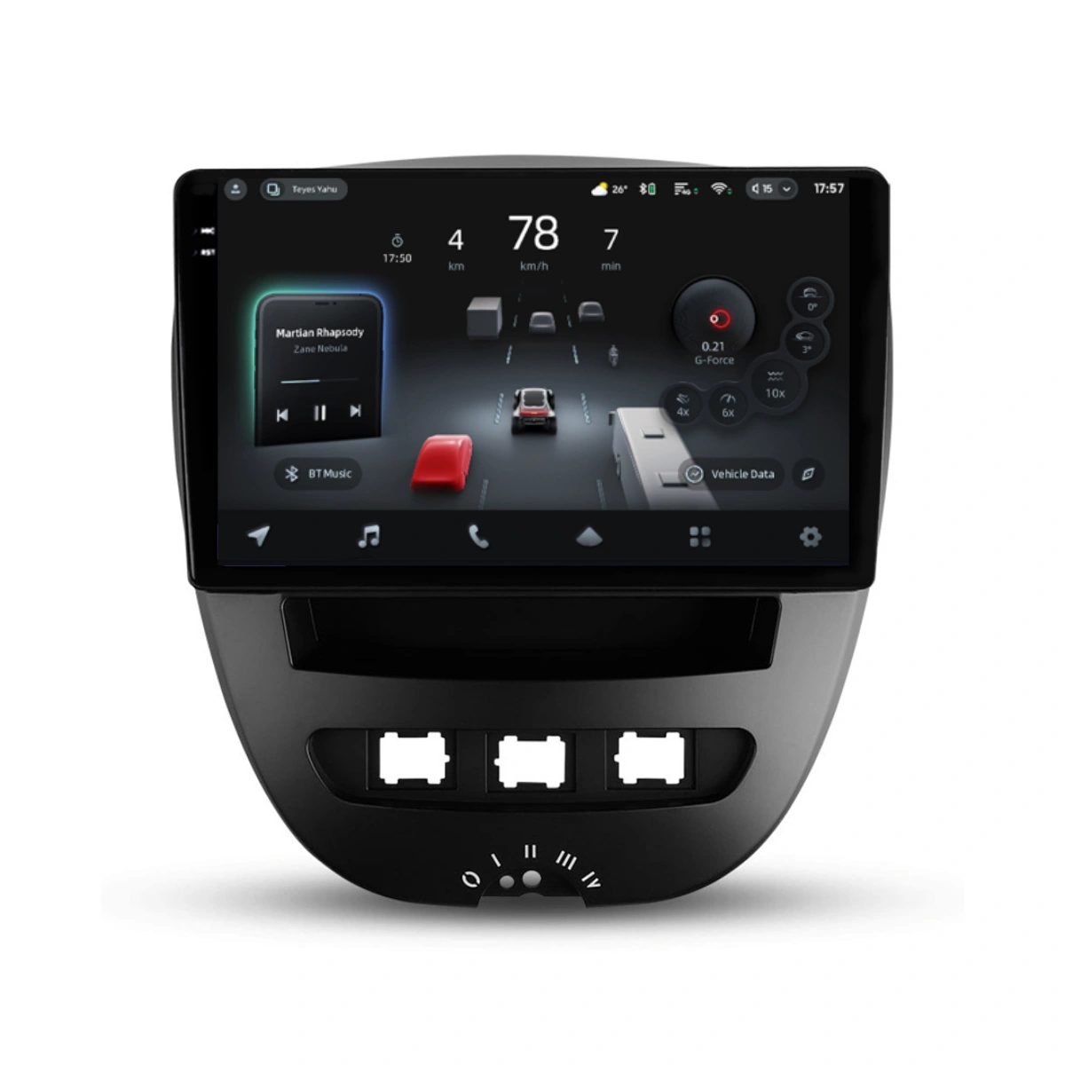 Teyes CC4 PRO Navigatie AI Toyota Aygo 2005-2014