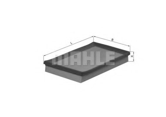 Filtru Aer MAHLE Original LX 1633 - Protecție Motor