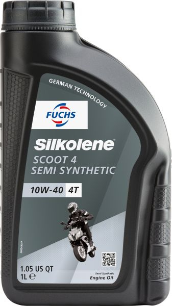 Ulei motor Silkolene Scoot 4 10W-40 1L pentru scutere 4 timpi