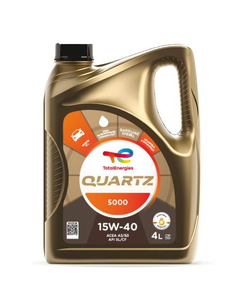 Ulei Total Quartz 5000 15W40 - Protecție Superioară