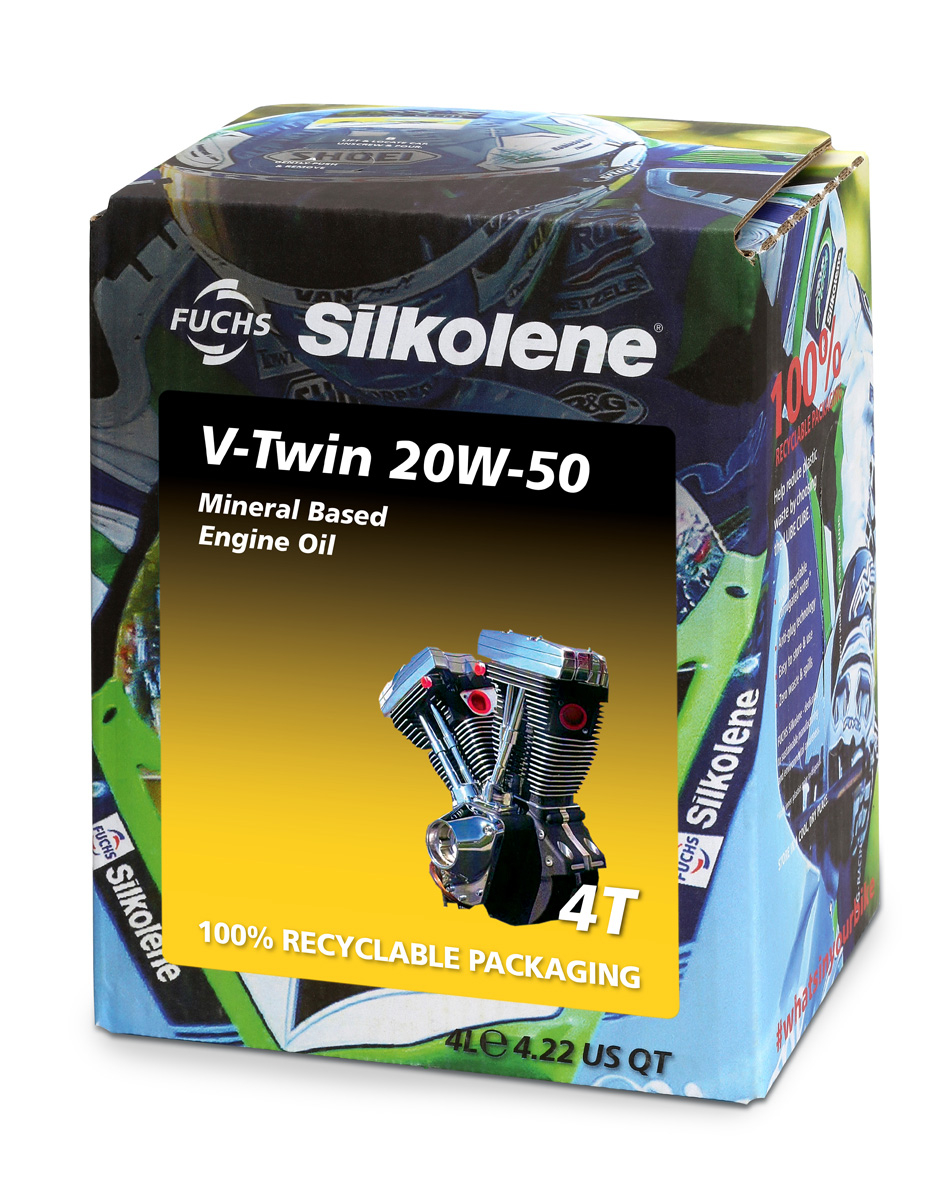 Ulei motor Silkolene V-Twin 20W-50 mineral 4L