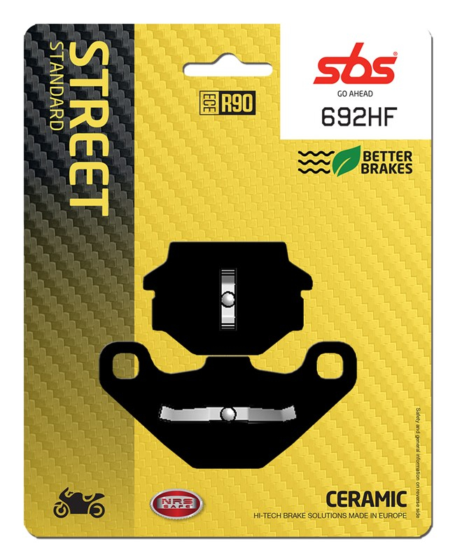 SBS Plăcuțe Frână Ceramic 692HF Street
