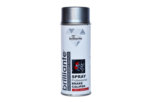 Vopsea Spray Etriere Frane Argintiu RAL 9006 Brilliante 400ml