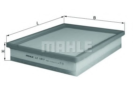 Filtru Aer MAHLE LX 1817 Original | Protecție Motor