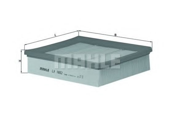 Filtru Aer Mahle LX1652 | Calitate Originală
