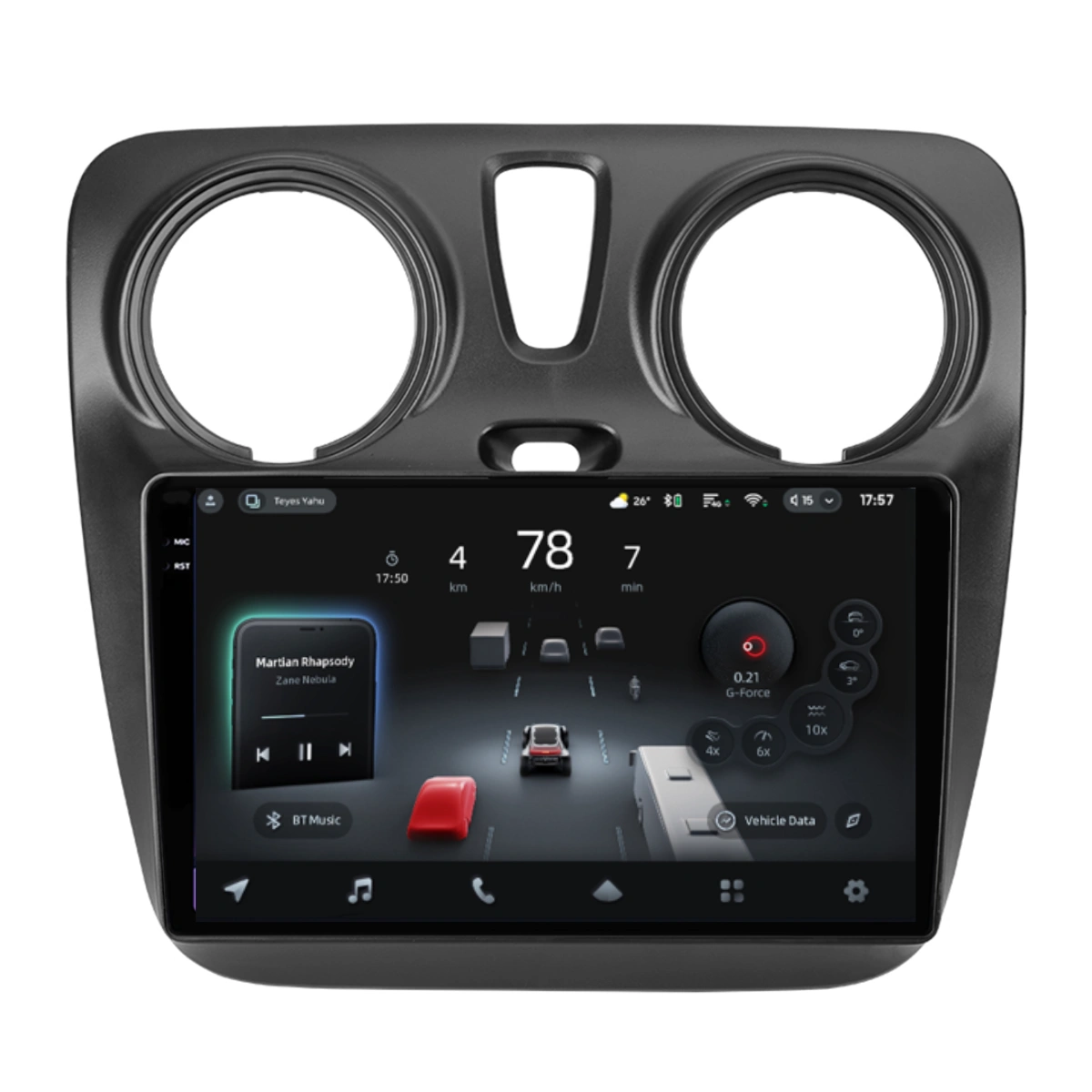 Teyes CC4 PRO Navigatie AI Dacia Dokker 9.5"