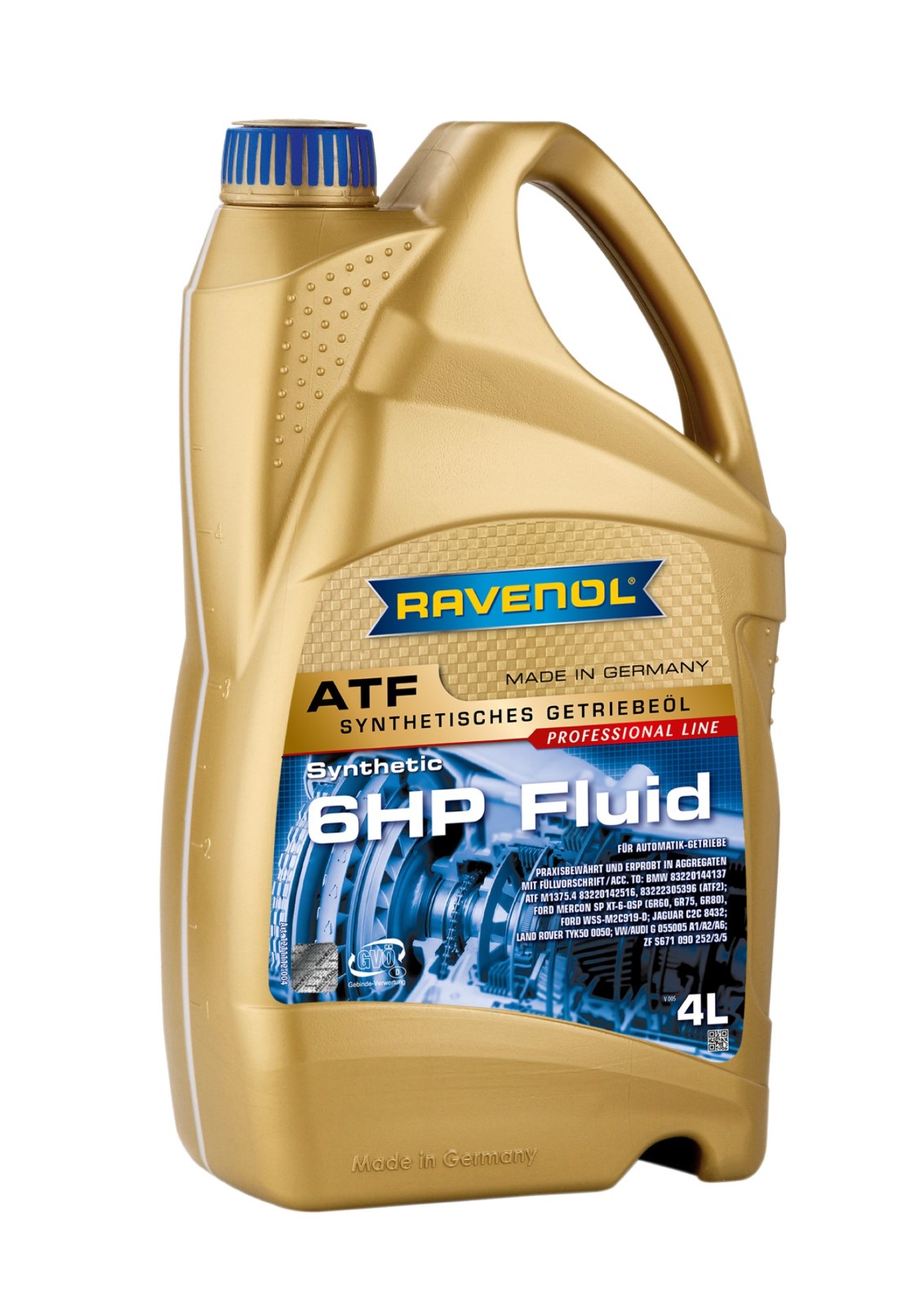 Ulei transmisie automata Ravenol ATF 6 HP Fluid 4L
