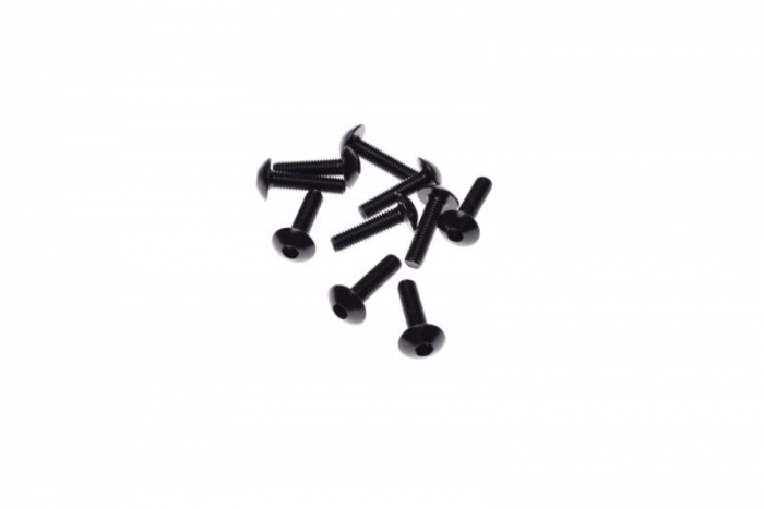 Suruburi Aluminiu 5x20 Wmx - Negru, Ușoare