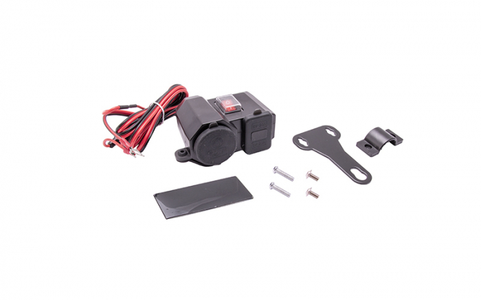 Priza USB Moto Mmx - Încărcare Rapidă
