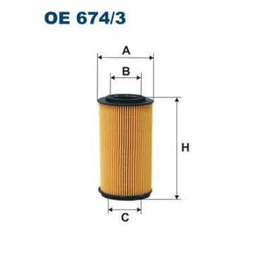 Filtru ulei Filtron OE674 3 - Protecție Premium